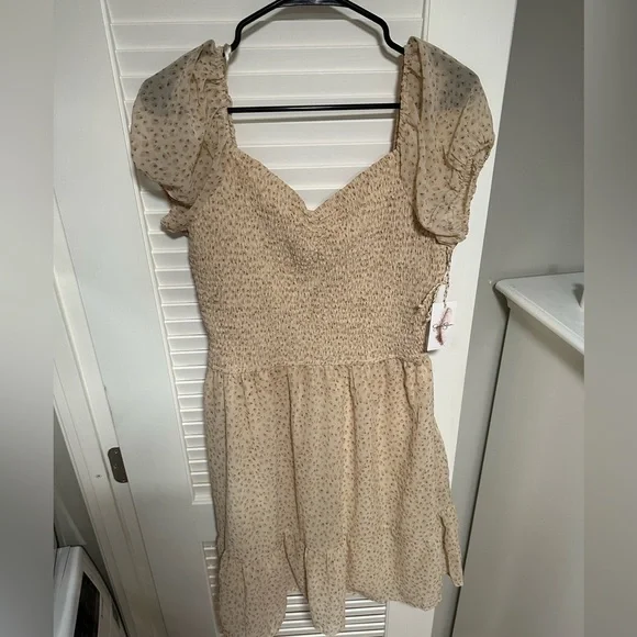 windsor white dress So Much Class Faux Pearl Mini Dress main image 0